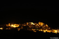 Palazzo Adriano in the night